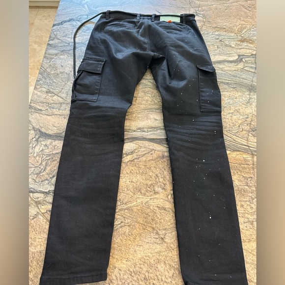 OFF-WHITE Hybrid Carpenter Denim Pants Paint Splatter Jeans - Picture 9 of 10